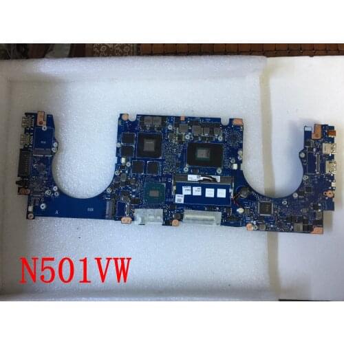 Genuine FOR ASUS ROG N501V Laptop motherboard N501VW MAINBOARD WITH I7-6700HQ AND GTX960M Test OK