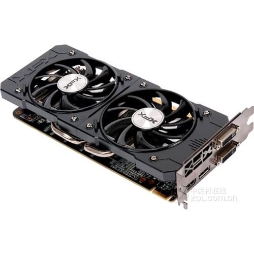 Original XFX R7 R9 370 4GB graphics card AMD radeon R7 R9 370x 4GB Desktop PC PCI-E graphics game map graphics card