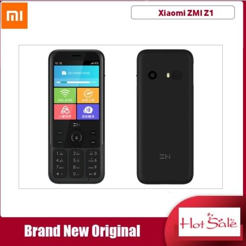 Original Xiaomi ZMI Z1 4G Network Wifi Multi-user Hotspot Sharing 5000mAh Power Bank Feature Phone
