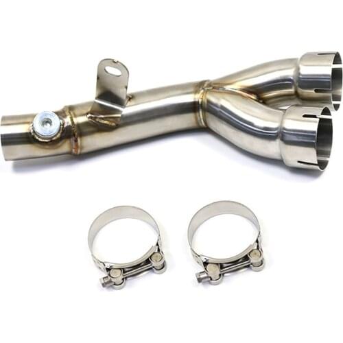 Link Tube Muffler Motorcycle Exhaust Mid Pipe for yzf-R6 YZF R6 2006 2007 2008 2009 2010 2011-2013 2014 2015 2016 2017 2018 2019