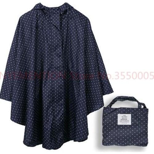 Thin Hooded raincoat women dots waterproof outdoor ladies rain coat poncho chubasquero mujer capa de chuva 10pcs
