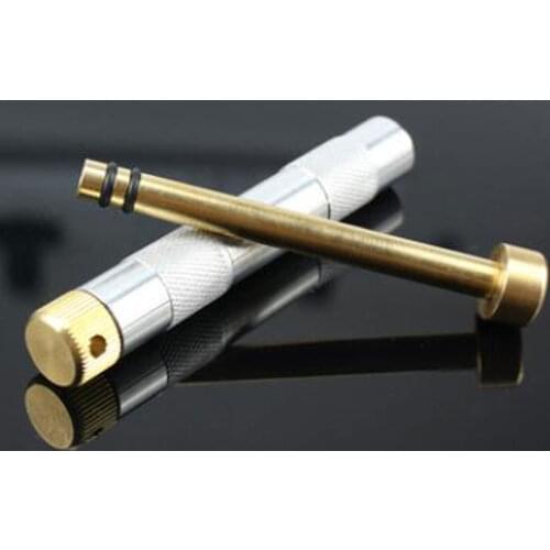 Outdoor Survival Camping Piston Fire Lighter EDC Portable Air Compression Fire Lighter Set Emergency Supplies Copper Tools