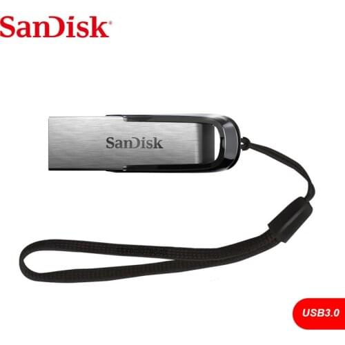SanDisk ULTRA FLAIR USB 3.0 FLASH DRIVE CZ73 128Gb 64Gb 32Gb 256Gb backward compatible usb2.0 16Gb Pendrive 3.1 USB Flash Drive