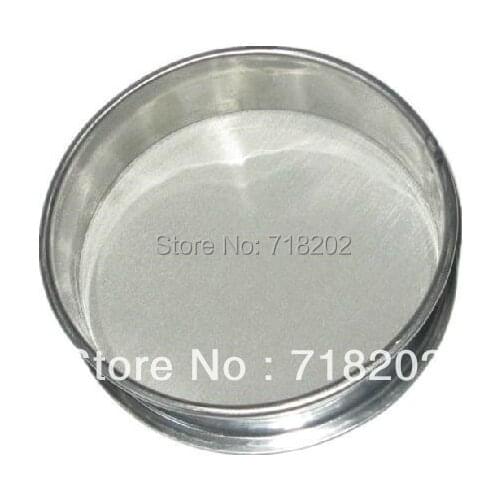 10cm*5cm stainless steel test sieve/ standard test sieve/ laboratory sieve(2mm/1.25mm/0.9mm/0.6mm/0.45mm/0.35mm/0.3mm)