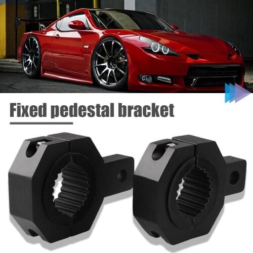 2x Hot Sale LED Light Bar Brackets Wear-resistant Off-Road Light Mounting Bracket Kit Bull Bar Roof Rack Vertical Tube Clamps