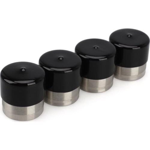4 PCS Bearing Buddy Stainless Steel Bearing Protectors with with auto check feature With Bras - Pair - 1.980" Diameter