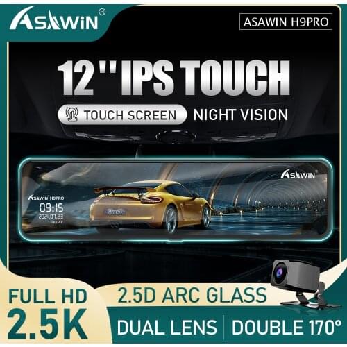 Asawin Car Rear Mirror DVRs
