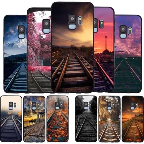 Railway Soft phone Case For Samsung S20 S10 S9 S8 S7 edge Plus Lite For Note 8 9 10 A6 A7 A8 A9 Cover