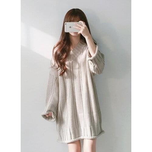 Модные вязаные платья Cwzz China At AliExpress