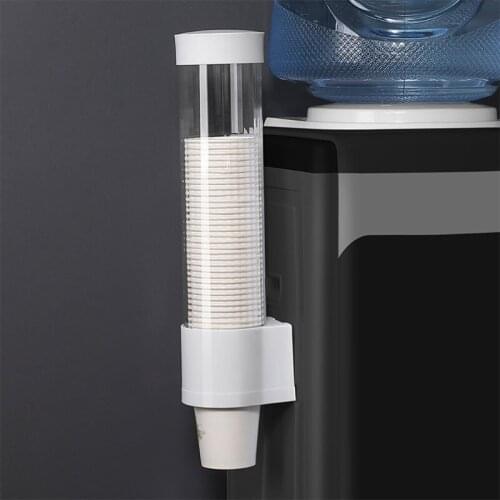 Dispenser Automatically Drop Cup Remover Disposable Cup Plastic Cup Paper Cup Dust Storage Rack