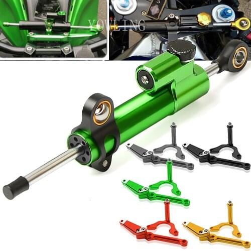 For Kawasaki Z900 Z 900 2017 2018 Motorcycles Steering Stabilize damper Mounting Bracket Kit & Z900 Steering Stabilizer Damper