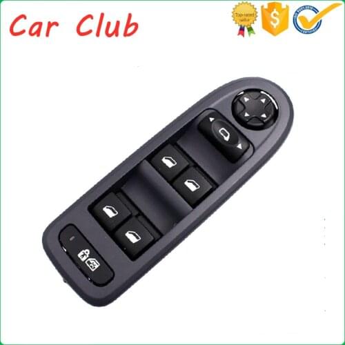 Electric Power Window Master Control Switch Lifter Button 98053439 6490.QY 96644915XT 30170396 98054508ZD for Peugeot 308 508 C5