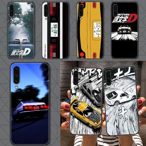 Initial D Car 86 Phone case For Samsung Galaxy A 3 5 7 8 10 20 21 30 40 50 51 70 71 E S 2016 2018 4G black pretty cell cover