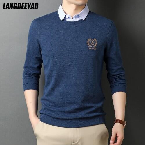 LANGBEEYAR Men's Long Shirts