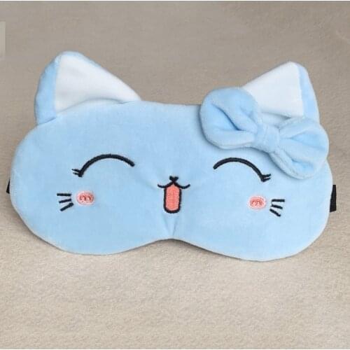 Eye Cover Cat Sleeping Eye Mask Funny Sleep Mask Rest Eye Band Eyepatch Sleep Aid Blindfold