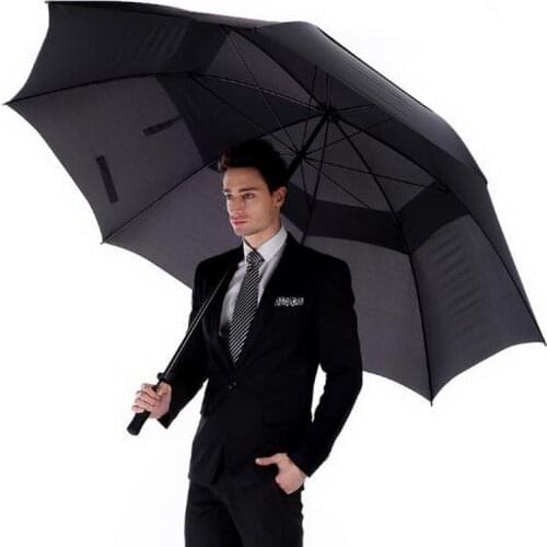 Ultralarge male commercial long-handled umbrella//windproof umbrella/Nanometer Waterproof cloth/Automatic umbrella/tb181126