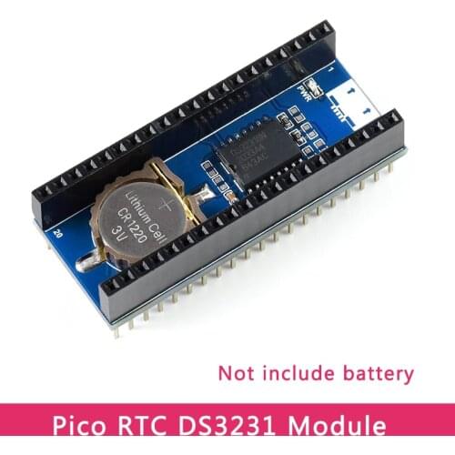 Pico Precision RTC Module for Raspberry Pi Pico Onboard DS3231 Chip for RPI Pico