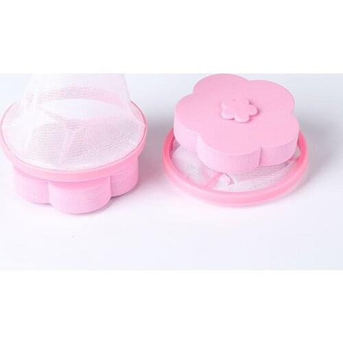 1PC Floating Pet Fur Catcher Laundry hair removal filter Net Pouch Washing machine mesh cleaning balls dirty fiber collector