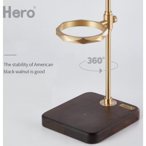 Coffee Filter Holder Coffee Dripper Wooden Drip Cup Holder Adjustable Height Cup Bracket Hand Filter Dripper Pot Rack Holders