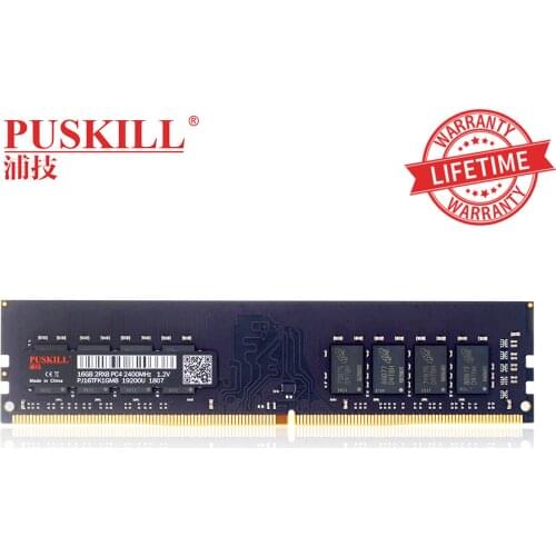 PUSKILL memoria Ram DDR4 8GB 4GB 16GB 2400mhz 2133 2666mhz UDIMM PC high performance Desktop memory