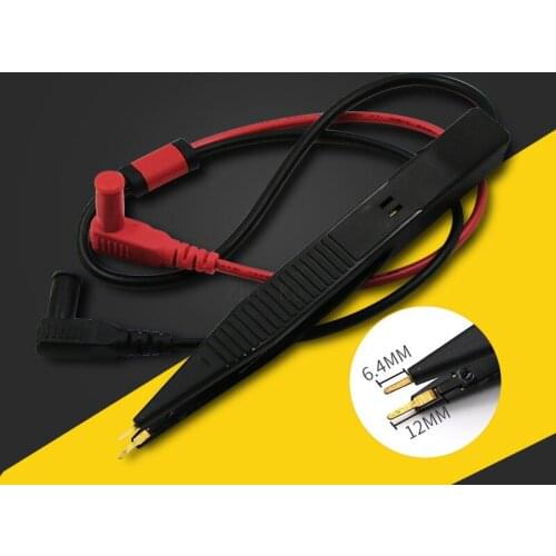 Extended version Multimeter test pen SMD patch test clip IC capacitance and inductance meter pen LCR bridge clamp High precision