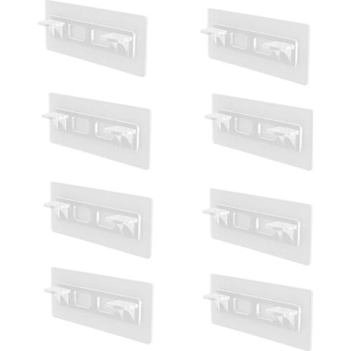 Perforation-free Self Adhesive Shelf Support Peg Adhesive Seamless Pasting Wardrobe Closet Partition Holders Kitchen Admired