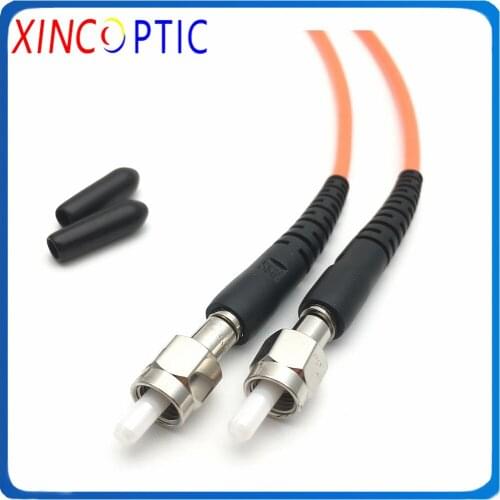 SMA905 50um OM2 50/125 Dual Ceramic Core 1/2/3/5M,PVC Jacket,3.0 mm SMA905 Duplex Multi Mode Fiber Optic Patch Cord Jumper