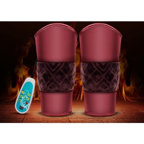 Joint Therapy Electrical Heating Kneading Knee Massage Vibrating Moxibustion Leg Belt Gloves Arm Massager Tool Health Care