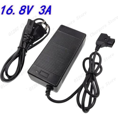 D-Tap Battery Charger 16.8V 3A for Sony Camcorder V Mount / V Lock Battery Pack Camera Battery Camcorder Power Adapter d-ta