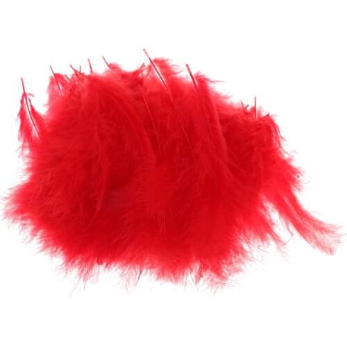 100pcs DIY Craft Feather Bobo Feather Ornaments Balloon Accessories