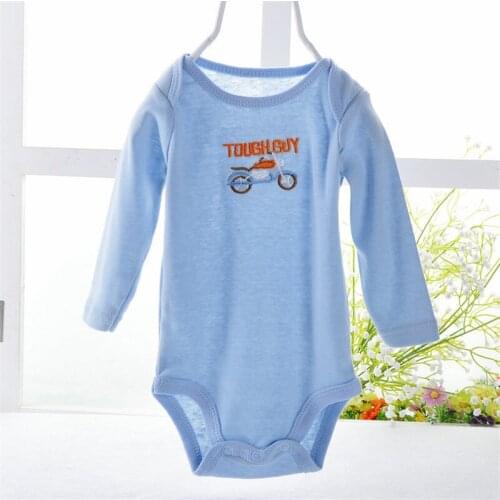 5Pc Baby Triangle Climbing Clothing 0-24 Months Baby Boys Girls Cotton Cartoon Rompers