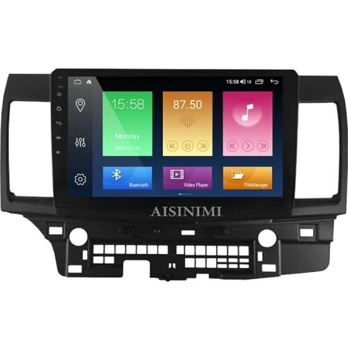 AISINIMI Android 10 Car Dvd Player navigation For MITSUBISHI LANCER 2014-2015 car radio Car Audio Gps Multimedia Stereo Monitor