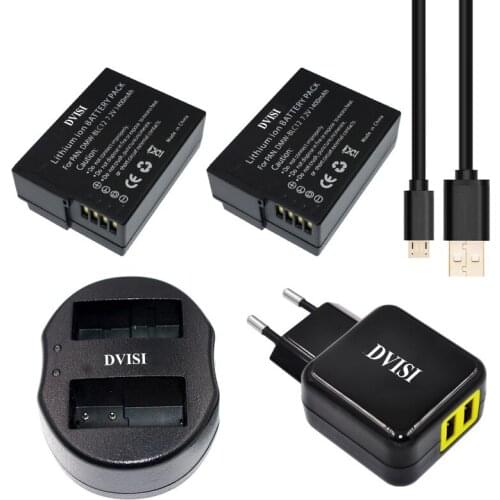 1400mAh DMW-BLC12 DMW BLC12PP BLC12E BLC12 BP DC12 DC12U BP-DC12 Battery for Panasonic DMC GH2 G6 G5 V-LUX4 FZ1000,FZ200,FZ300