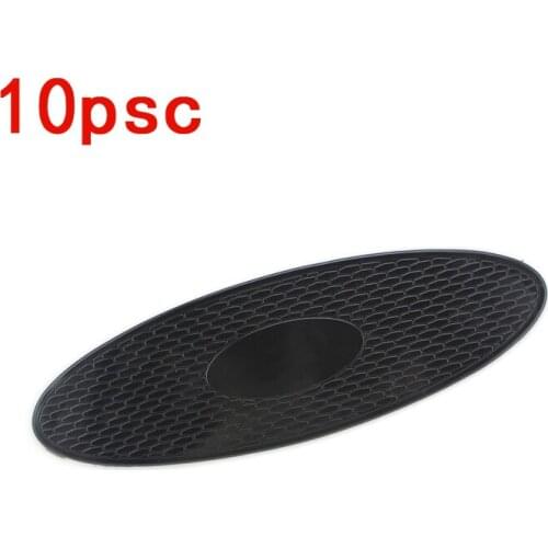 10 pcs Car Accessories Car Anti-skid Pads Leopard Special Anti-Slip Mats In-Car Stop Pads Mobile Phone Pads Silica gel