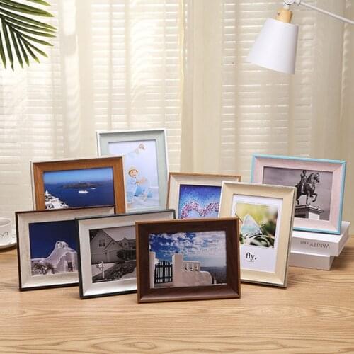European Style Photo Frame Creative Resin Desktop Ornaments 5inch 6inch 7inch Picture Holder Frames Horizontal Vertical Uasge