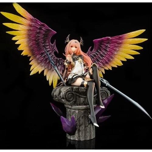 Figure Devil Dark Knight Anime Figure Girl Japanese Adult 1/6 PVC Action Figure Toys Rage of Bahamut GENESIS 29cm