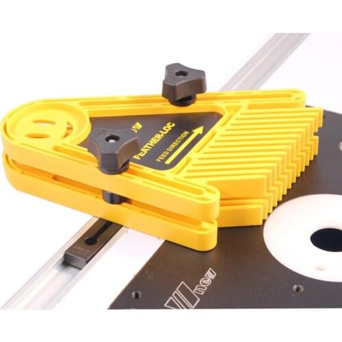 Multi-purpose Feather Loc Board Set Woodworking Engraving Machine Double Featherboards Miter Gauge Slot Woodwork DIY Tools