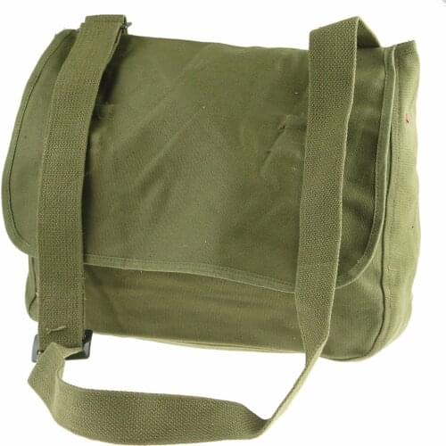 Authentic VIETNAM WAR CHINESE MILITARY PLA 65 TYPE CANVAS BAG Soldier Military War Reenactments