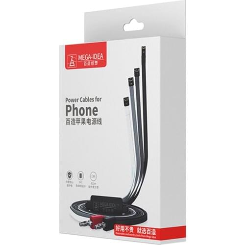 Qianli DC Power Supply Test Cable for iPhone 6/6p/7/7P/8/8P/X/XR/XS/XS MAX One Button Activation Cable Maintenance Tool