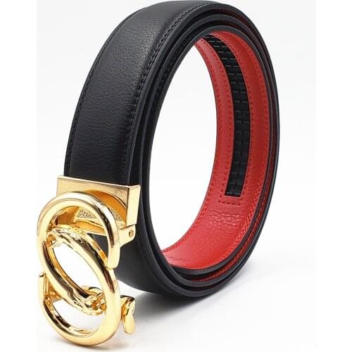 New Designer Mens Belts Women Trending Luxury Brand Automatic Buckle Genuine Leather Waist Belt Fashion Casual Jeans Girdle