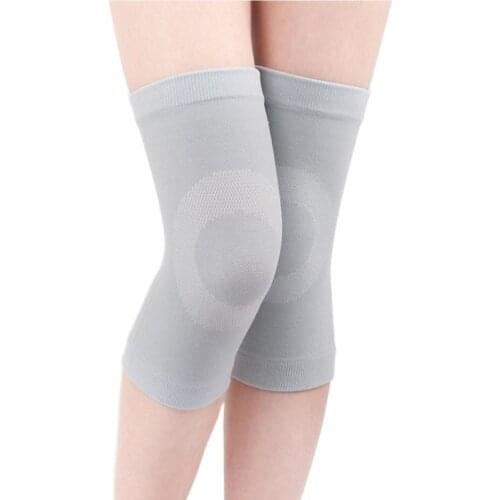 RXBC Women Men Summer Thin Knee Support Sleeves Socks Decompression Air Conditioner Sport Warm Joint Yoga Dancer Kneecap