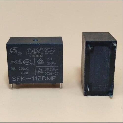 SFK-112DM / DMP-20A relay air conditioner water heater SFK-112DM-E-25A relay 12V