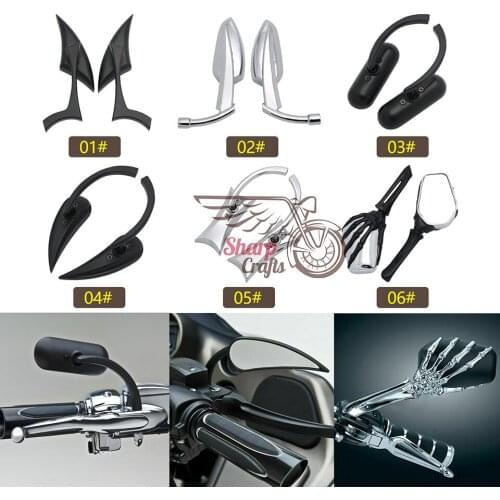 SHARP CRAFTS Motorcycle Mirrors