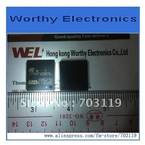 10pcs/lot STM32F103ZET6 STM32F103 144-LQFP