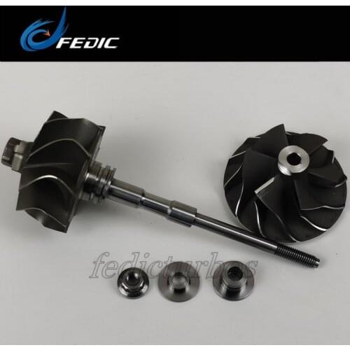 Turbo shaft and wheel GT1749V 717478 for BMW 150HP 110Kw 2.0D (E46 / E83 / E83N) M47TU 2001
