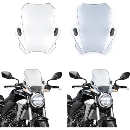 For HONDA Universal Motorcycle Windscreen For YAMAHA MT09 MT07 R1 R3 Windshield For BMW R1200GS F800GS K 1600 GTL K 1600 GTL