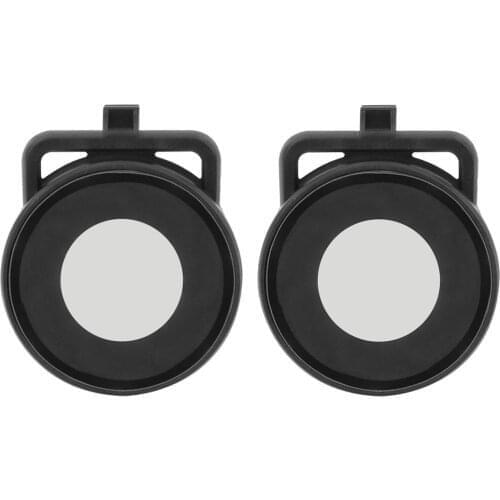 2pcs Camera Lens Guards Protector Cover Cap for Insta360 ONE R Panoramic Fisheye Lens Protection Frame Standard Version