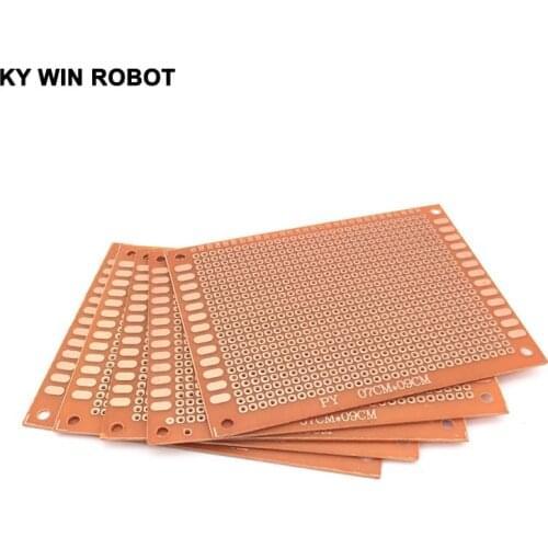 5PCS / LOT DIY paper prototype printed circuit board universal testing matrix circuit board 7 * 9 cm