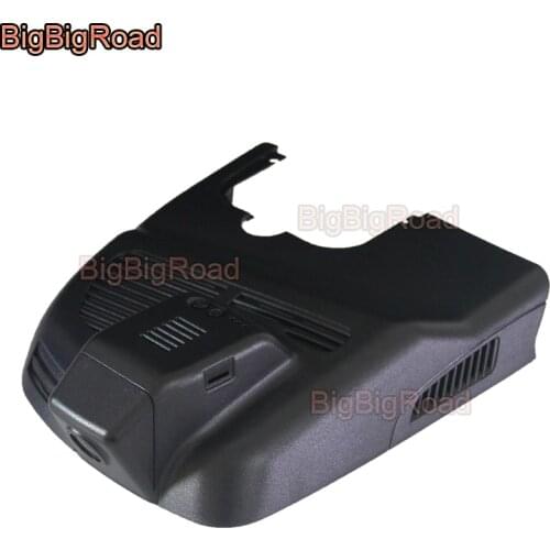 BigBigRoad Car Wifi DVR Driving Video Recorder Dash Cam Camera For Mercedes Benz A45 CLA GLA220 GLA260 top Version FHD 1080P