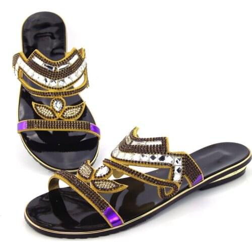 Doershow good quality African sandals for party,latest pattern ladies shoes for free shipping!!DD1-68